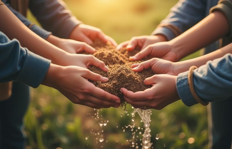 Helping hands or community involvement